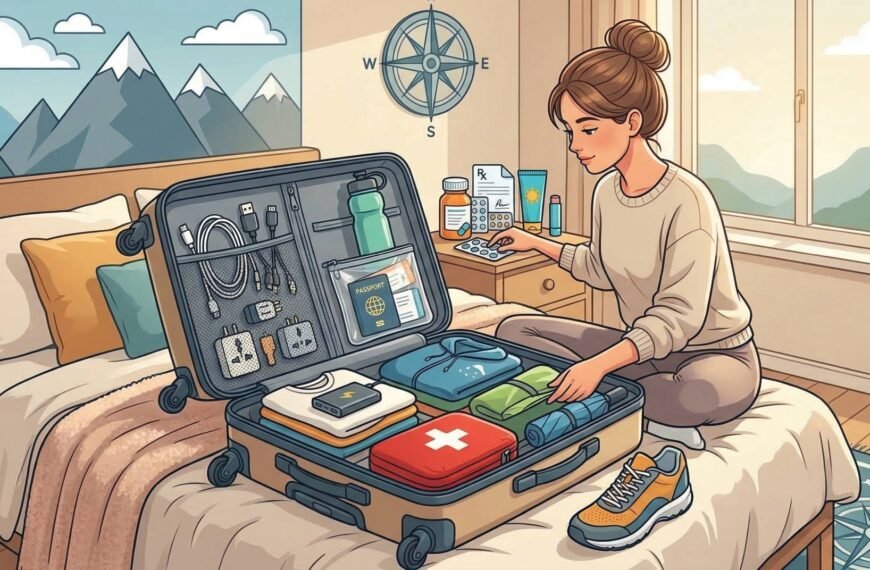 10 Dinge, die viele Reisende beim Packen vergessen