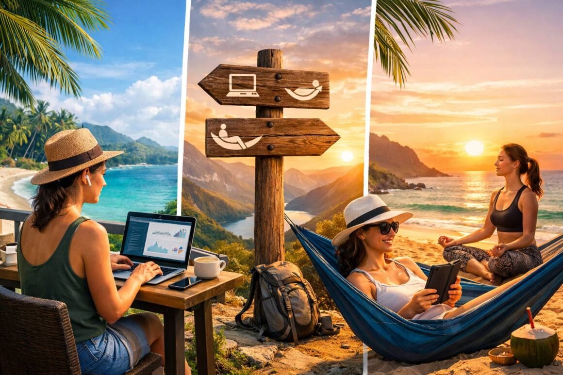 3 Wege wie digitale Nomaden Arbeit und Auszeiten unterwegs besser trennen