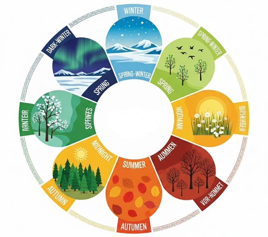 8 Jahreszeiten in Nordschweden