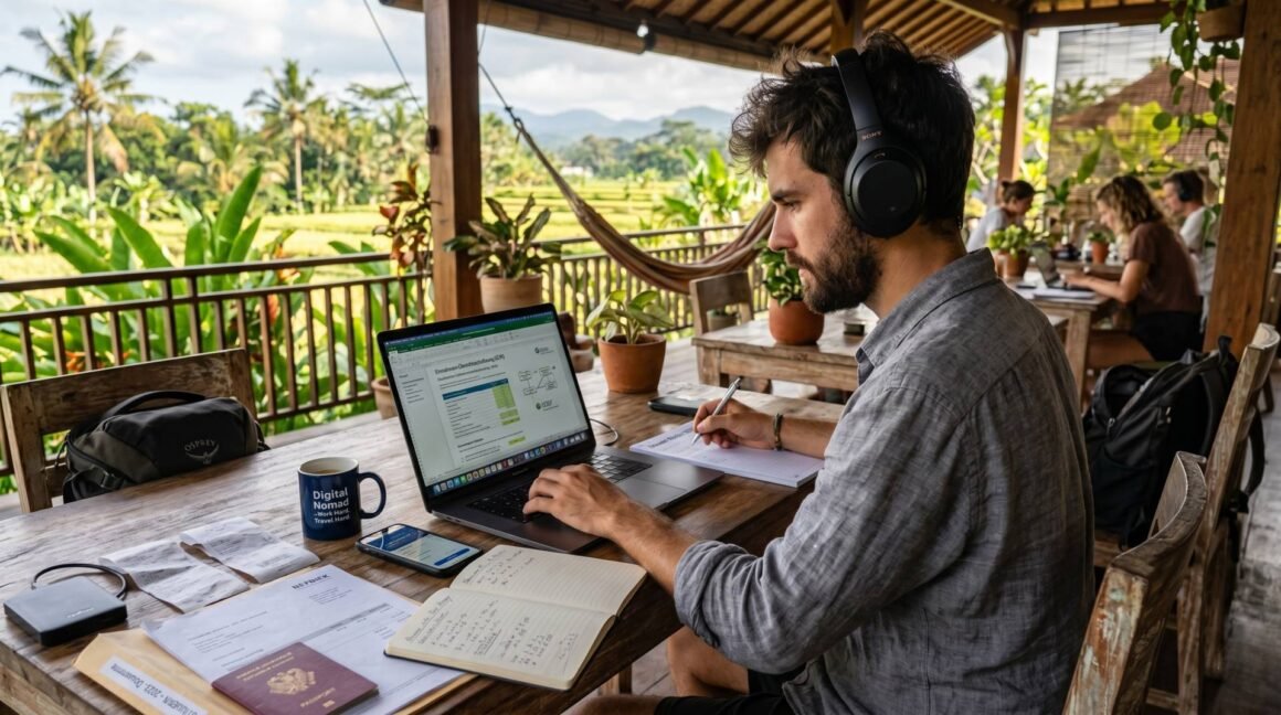 Als digitaler Nomade arbeitest du unter anderen Regeln als zuhause