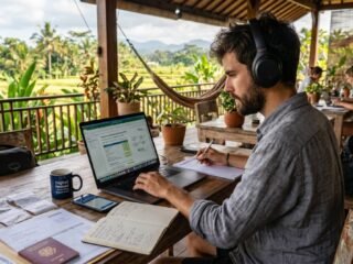 Als digitaler Nomade arbeitest du unter anderen Regeln als zuhause
