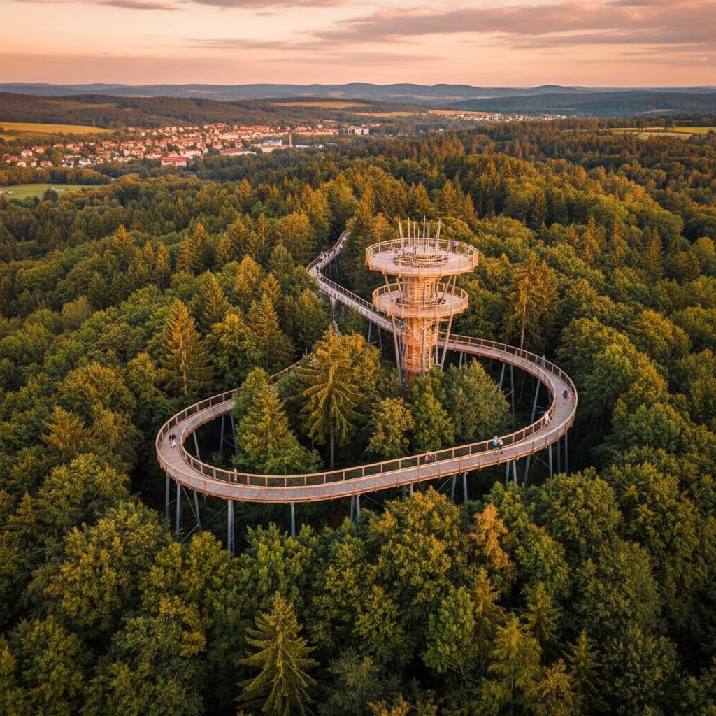 Baumwipfelpfade in Deutschland