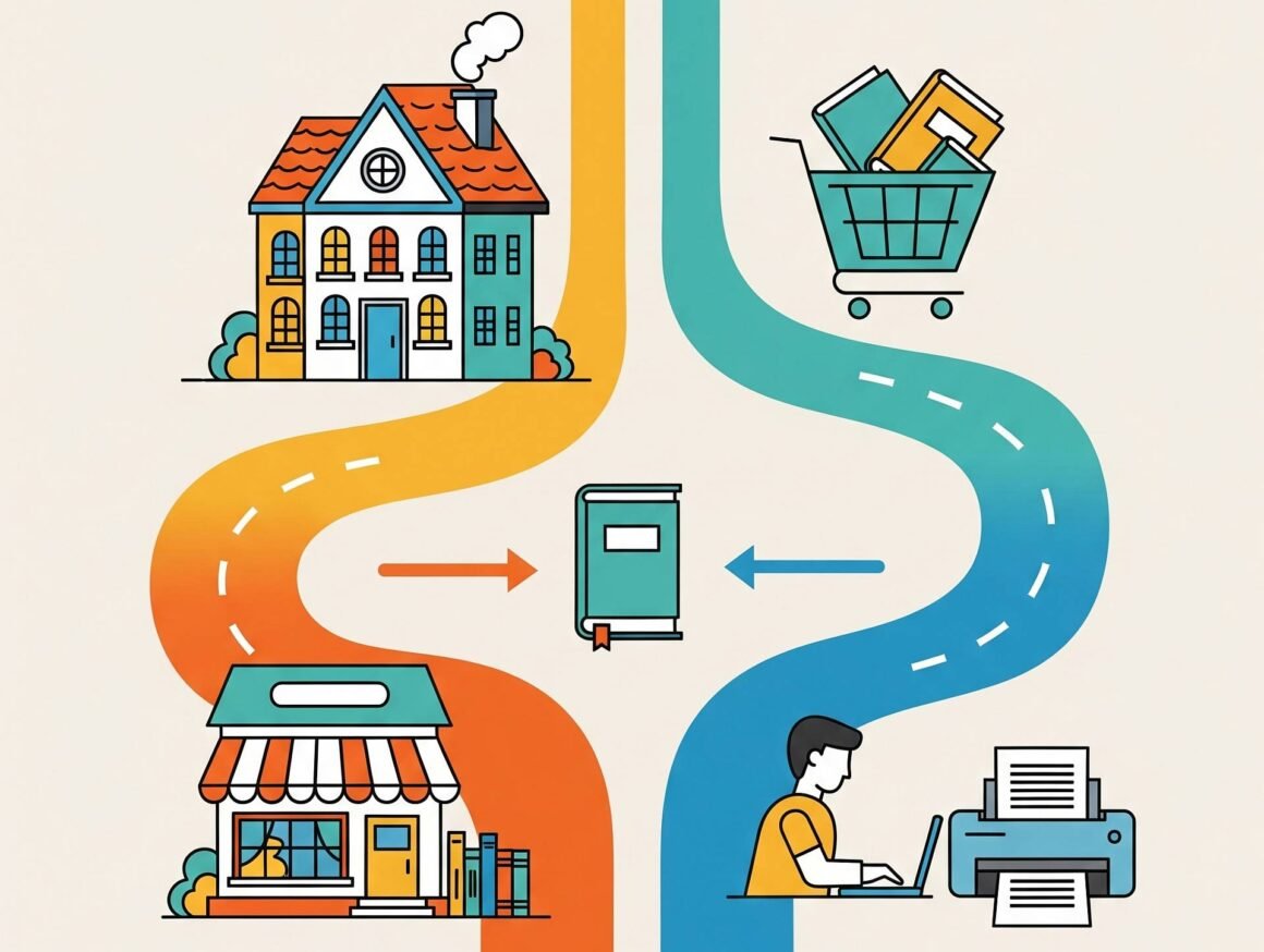 Bücher herausgeben mit Verlag oder auf eigene Faust