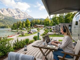 Campingresorts der unterschätzte Remote-Work-Spot