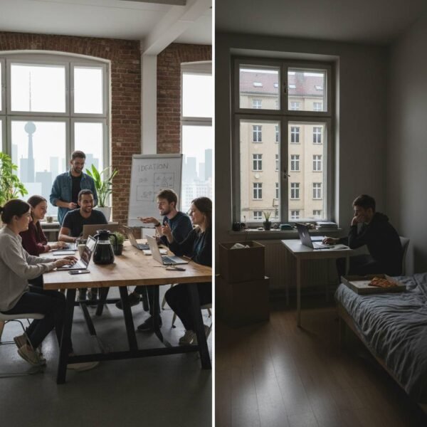 Coliving vs. klassisches Wohnen Wohnung mieten für digitale Nomaden