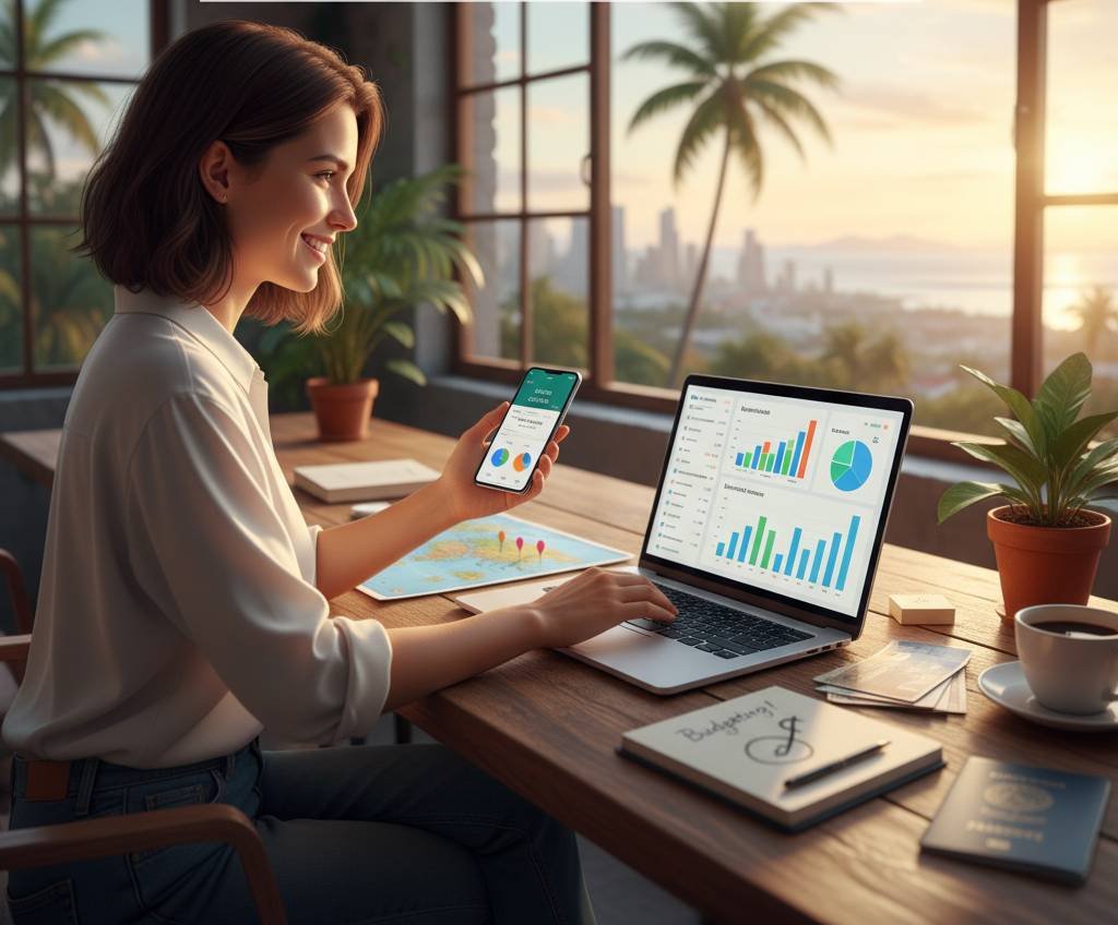 Die Finanzen im Blick Tipps für digitale Nomaden