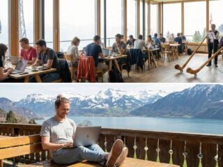 Die Schweiz ein unterschätztes Paradies für digitale Nomaden