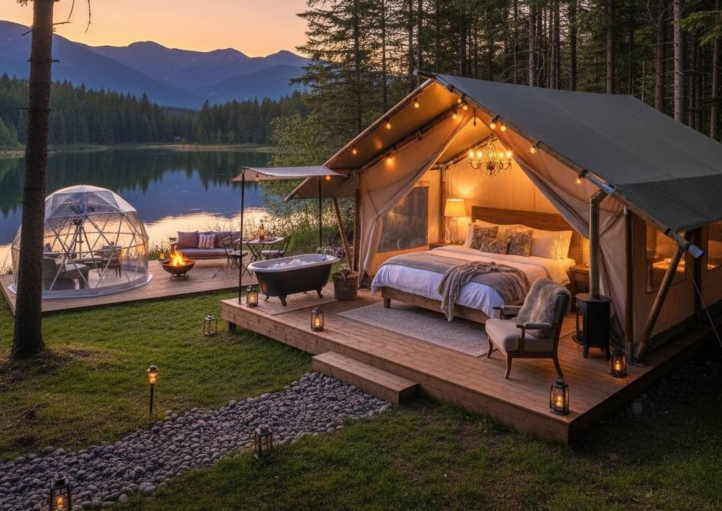 Ein neuer Ansatz fürs Camping Was Glamping wirklich bedeutet