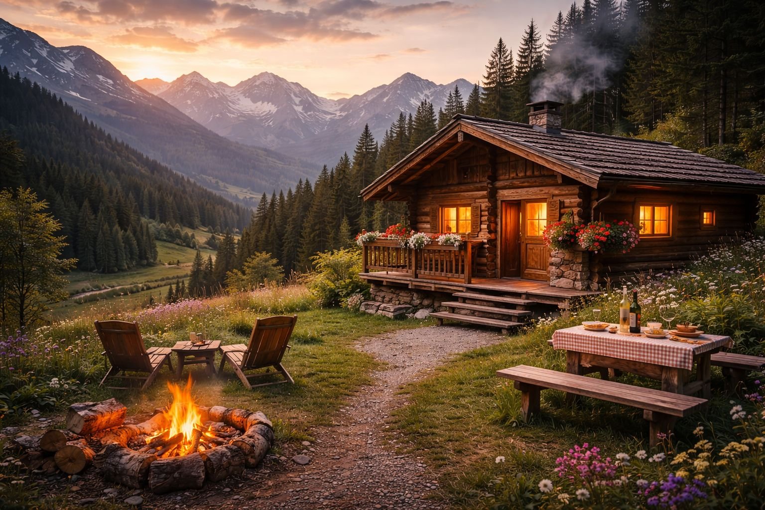 Eine Almhütte mieten