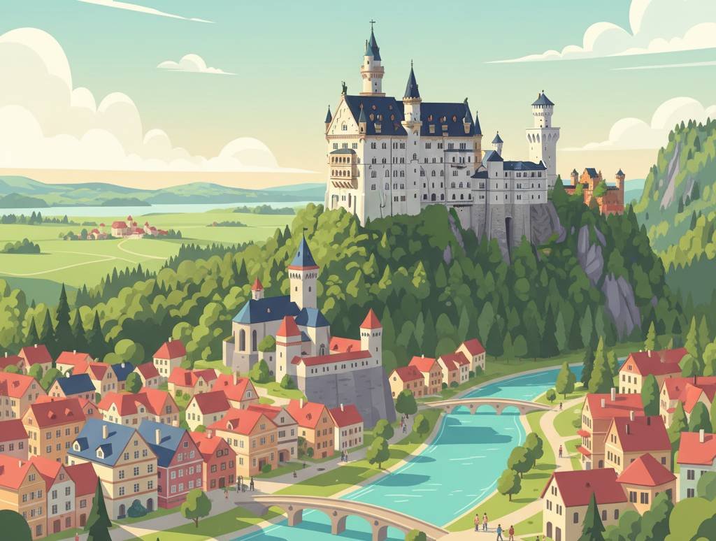 Füssen und Neuschwanstein