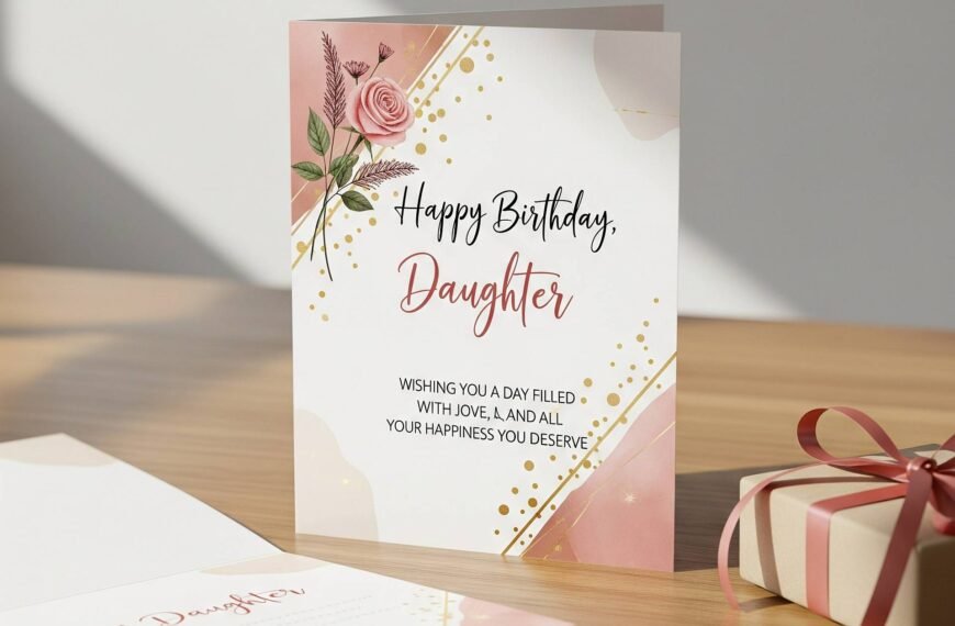 Geburtstagswünsche für die erwachsene Tochter