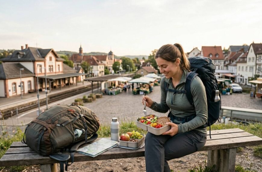 Gesund essen auf Reisen und dabei clever sparen