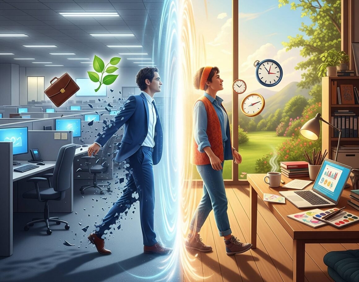 In die Selbständigkeit wechseln