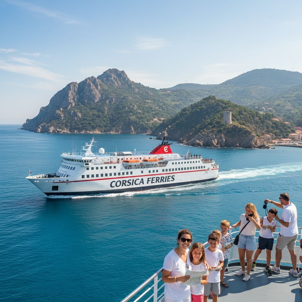 Korsika mit der Fähre erreichen
