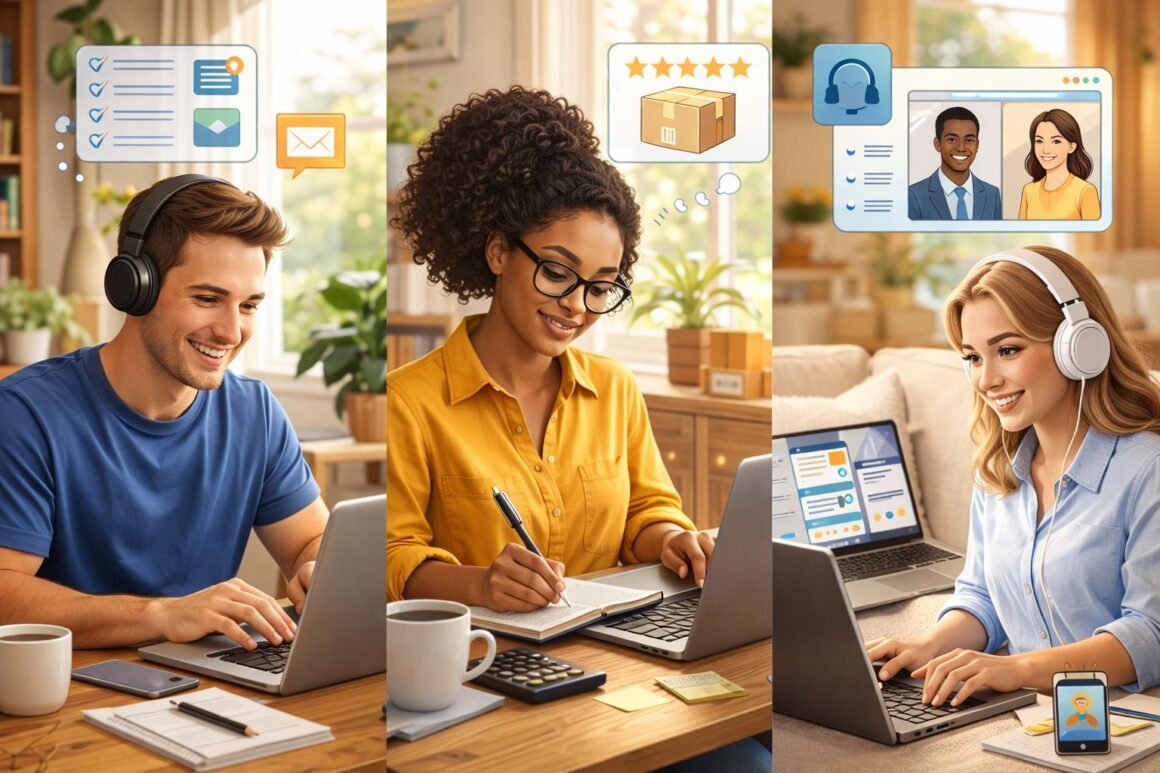 Nebenjobs von Zuhause