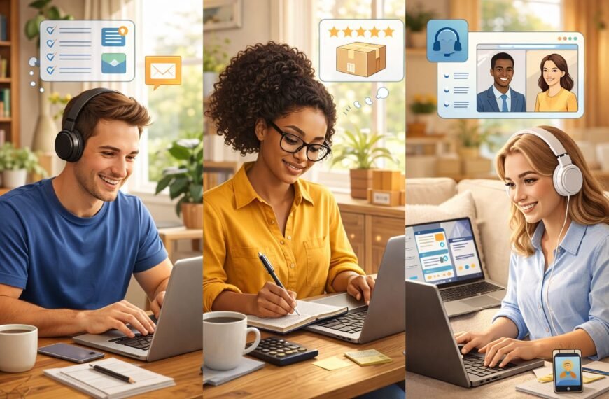 Nebenjobs von Zuhause