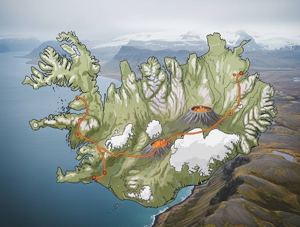 Ringstraße 14 Tage Island Tour