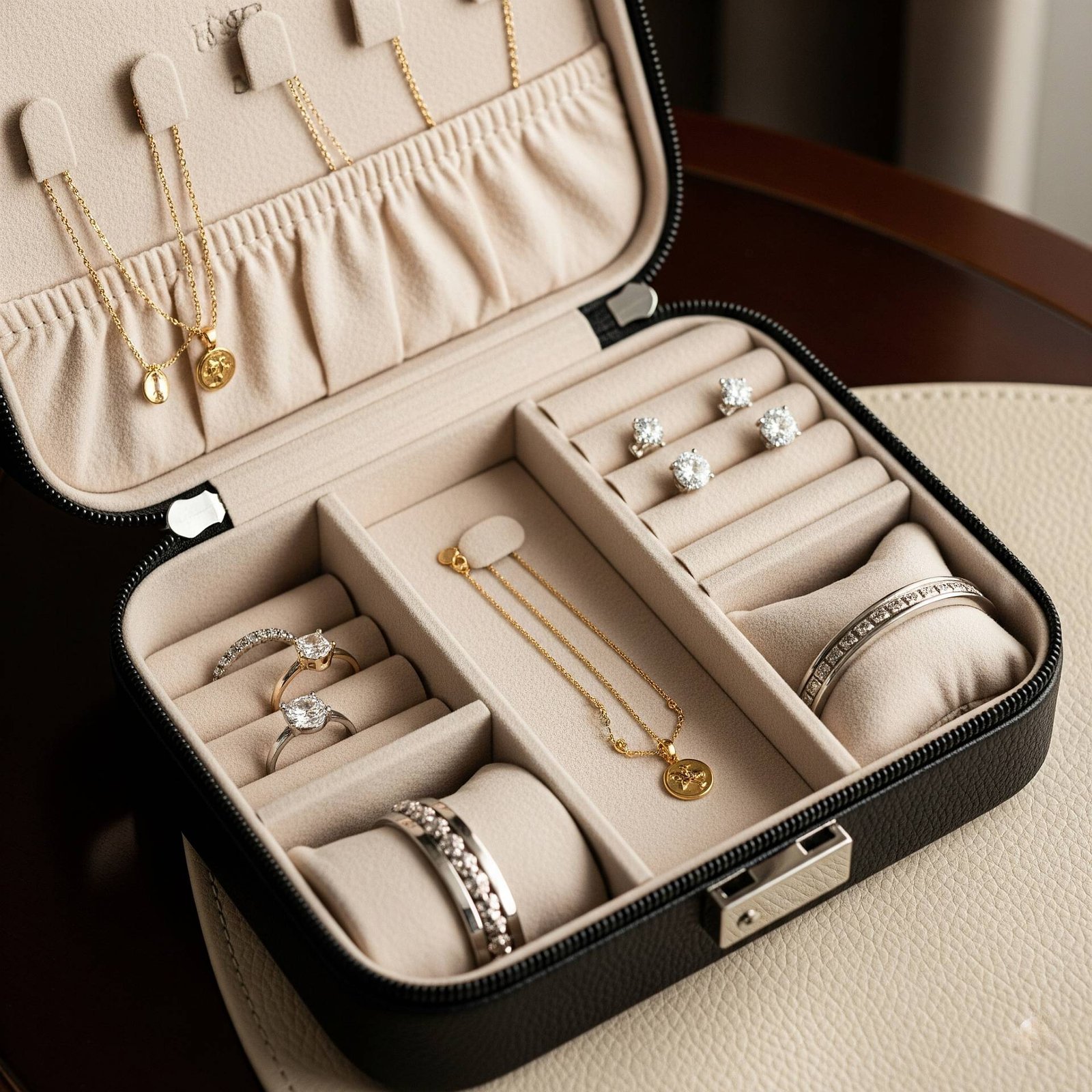 Schmuck auf Reisen sicher aufbewahren