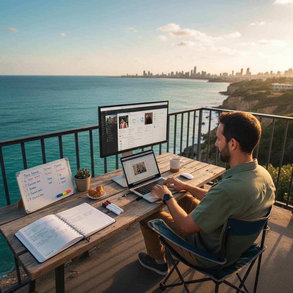 Selbstmanagement bei digitalen Nomaden