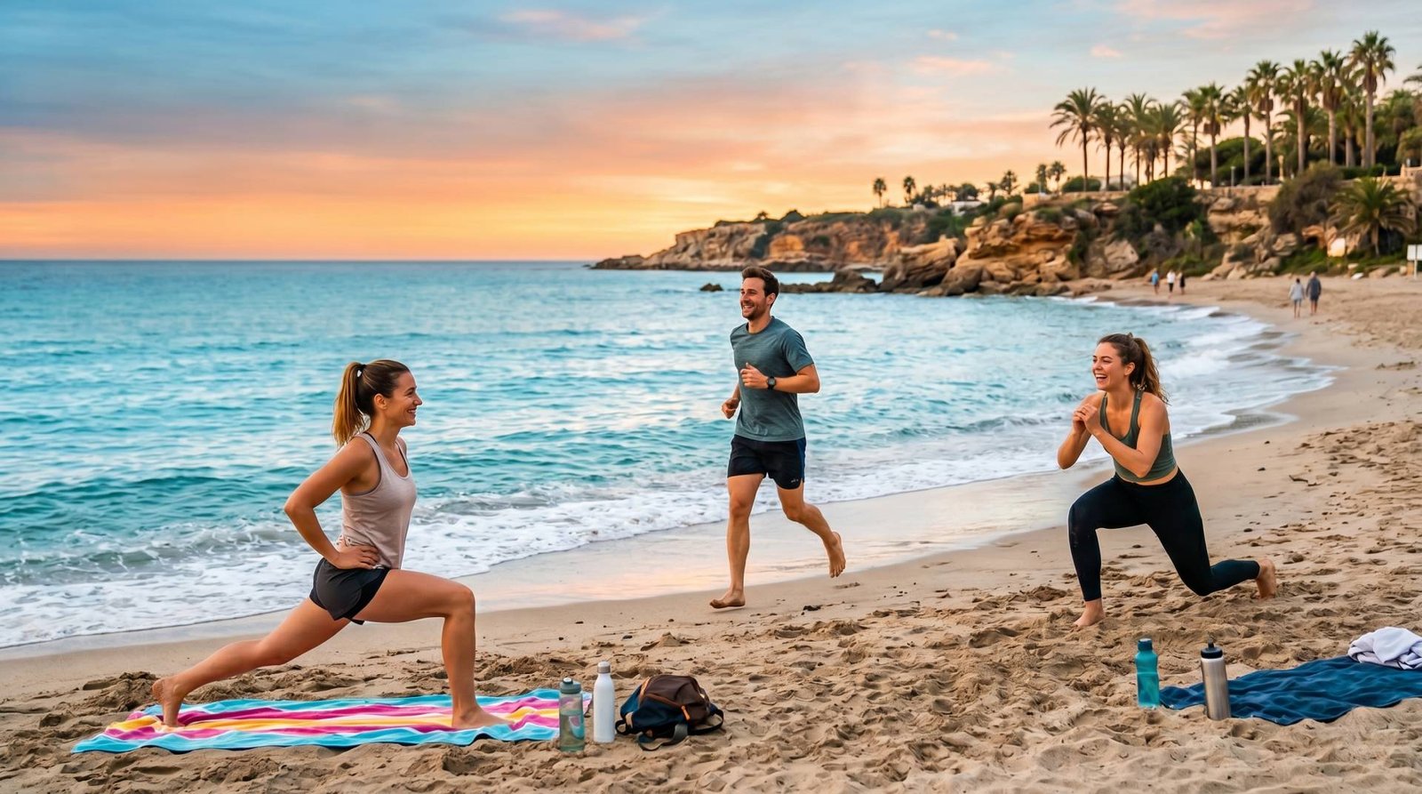 So bleibst du im Urlaub fit ohne Fitnessstudio