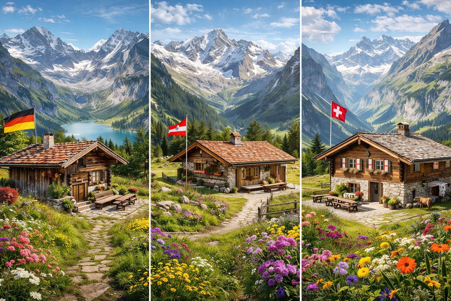 Traumhafte Berghütten in Deutschland Österreich und der Schweiz mieten