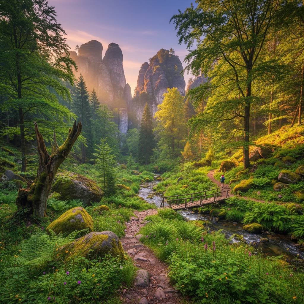 Verborgene Wanderparadiese in Deutschland