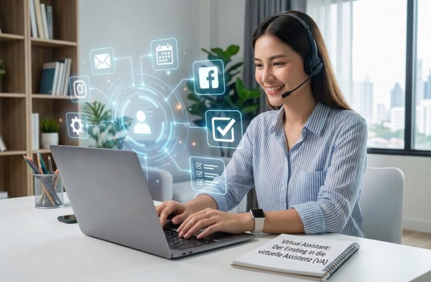 Virtueller Assistent Der Einstieg in die virtuelle Assistenz