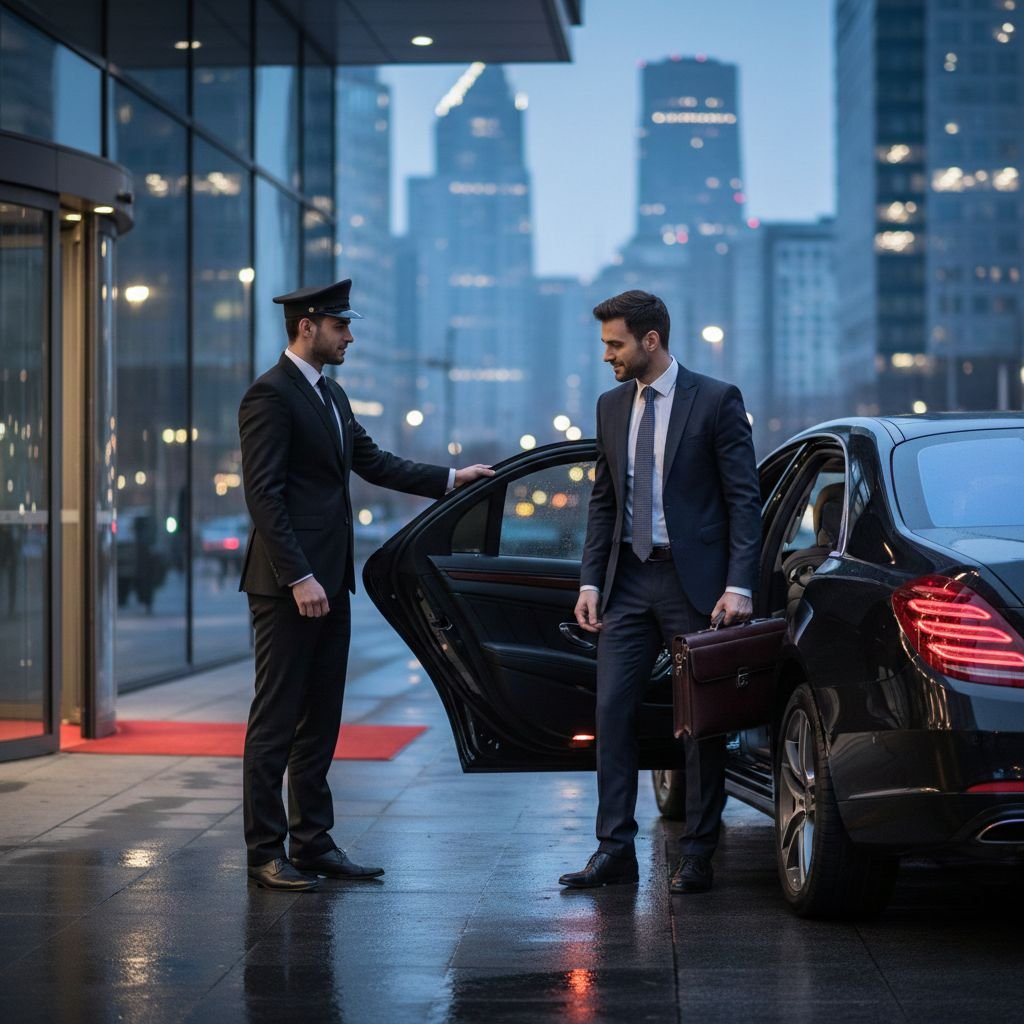 professionelle Chauffeurdienste