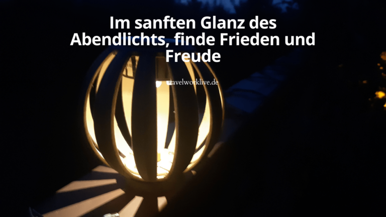 Seele Baumeln Schönen Abend Bilder Für Die Seele travelworklive.de